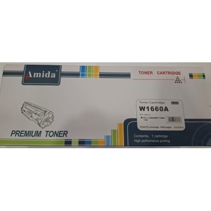AMIDA 166 Compatible Toner W1660A (HP 1188/ 1008 Series)