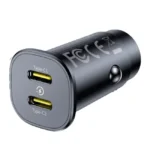 Baseus Go Trip DP1 30W Car Charger USB C + C (1YW) - Image 3