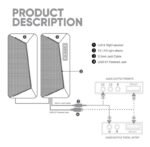 SONICGEAR IOX 2 STEREO BLUETOOTH 2.0 SPEAKER SYSTEM (6MW) - Image 6