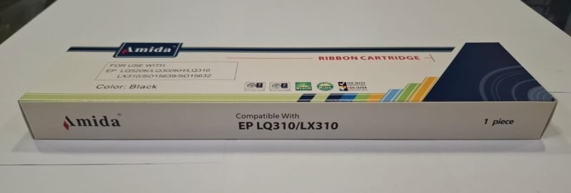3e AMIDA Epson LQ 310 / LX 310 Compatible Ribbon - Image 1
