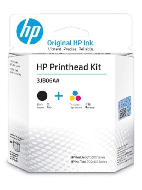 51pghCe68qL HP Print Head Kit Black & Colour (Hp Ink Tank 300/400 Series) - Image 1