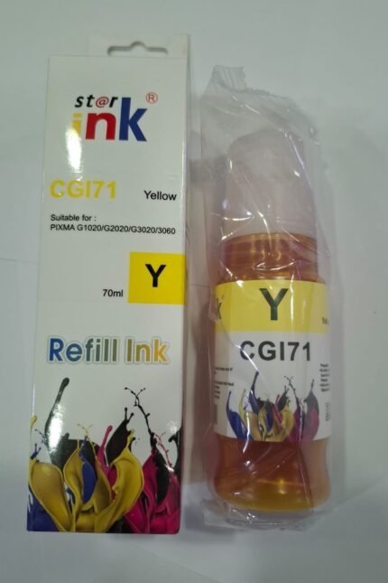 GI 71 Yellow ink Bottle 60ml