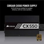 Corsair CX550 80 Plus Bronze Certified Power Supply 550W (3YW) - Image 4