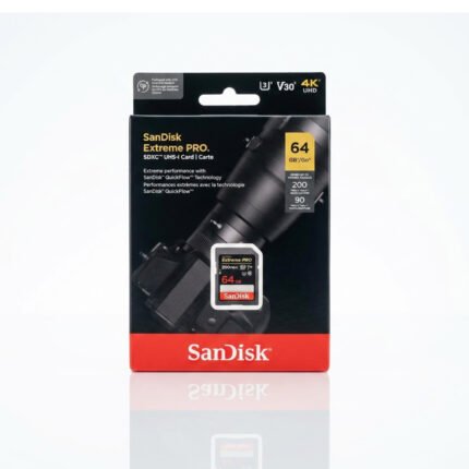 SanDisk 64GB Extreme Pro uo to 200 MB/S SD Card (2YW)