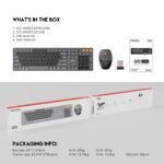 Fantech WK895 Wireless Keyboard & Mouse (06MW) - Image 3