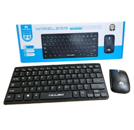MIKUSO Mini Wireless Keyboard & Mouse KB-C017 (06MW)