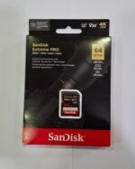 SanDisk 64GB Extreme Pro uo to 200 MB/S SD Card (2YW)