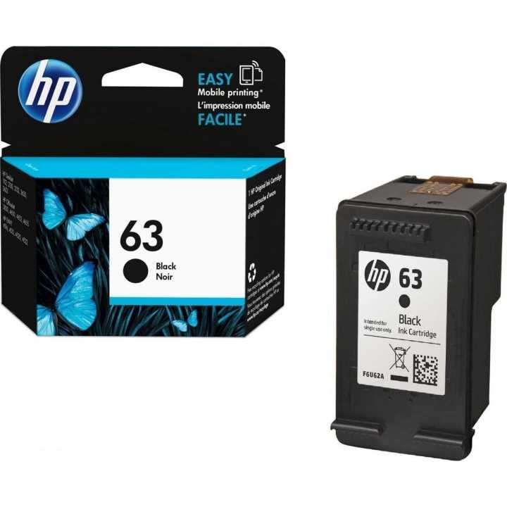 9ffe28e88ca7db2d016bbe186a424c66.jpg_720x720q80 HP 63 Black Cartridge - Image 1
