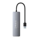 Baseus UltraJoy Series 4-Port HUB Lite 15cm Space Grey (USB A to USB3.0*4) (6MW) - Image 6