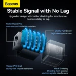 Baseus AirJoy Series Network Cable Connector Cluster Black (1PC/Pack) Joint - Image 11