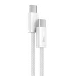 Baseus Dynamic Series Fast Charging Data Cable Type-C to Type-C 100W 1m White-(6MW) - Image 12