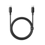 Baseus Silky Series Fast Charging Cable Type-C to Type-C 100W 1m Cluster Black-(6MW) - Image 3
