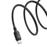 Baseus Silky Series Fast Charging Cable Type-C to Type-C 100W 1m Cluster Black-(6MW) - Image 5