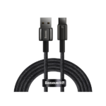 Baseus Tungsten Gold Fast Charging Data Cable USB to Type-C 100W 1m Black (6MW) - Image 5