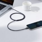 Baseus Crystal Shine Series Fast Charging Data Cable USB to iP 2.4A 1.2m Black- (6MW) - Image 12