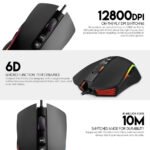 Fantech THOR II X16 V2 Macro RGB Gaming Mouse (6MW) - Image 9