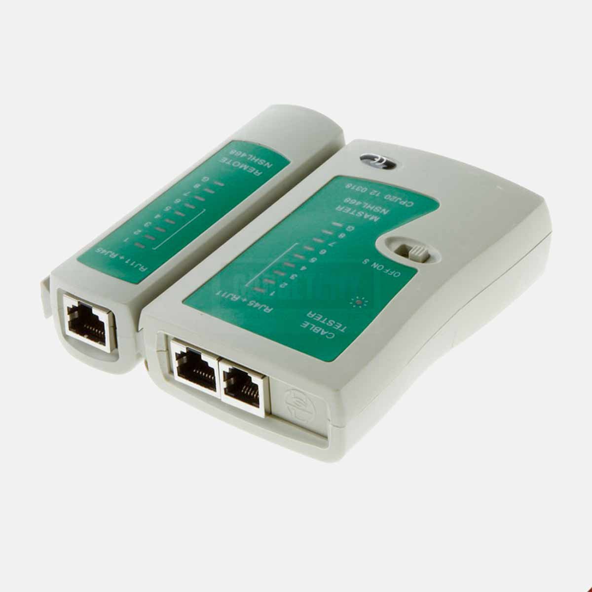 Gadgetcity-nct4 RJ45 and RJ11 Network Cable Tester (without Battery) - Image 1