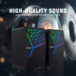 JEDEL S-554 USB Colourful Lighting Speaker (6MW) - Image 5