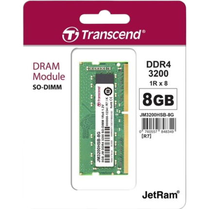 Transcend 8GB DDR4 3200Mhz Laptop Ram (03YW)