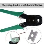Network Crimping Tool with Cutter OB-315 Green - Image 6