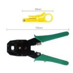 Network Crimping Tool with Cutter OB-315 Green - Image 7