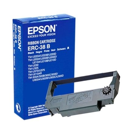 Epson ERC-38 B Black Ribbon (Original)