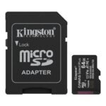 Kingston 64GB Micro SD Memory Card up to100MB/S (5YW) - Image 3
