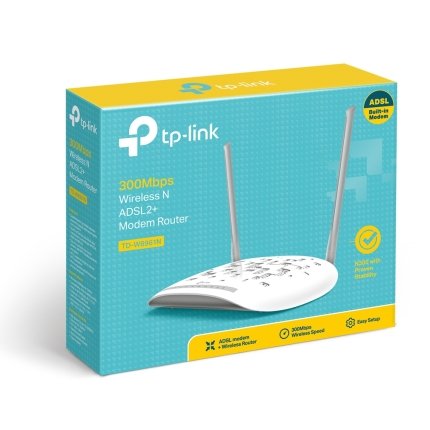 TP-LINK 300Mbps Wireless N ADSL2+ Modem Router TD-W8961N (1YW)