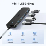 UGREEN 4-Port USB to USB 3.0 HUB CM219 / 25851- 15CM (1YW) - Image 3