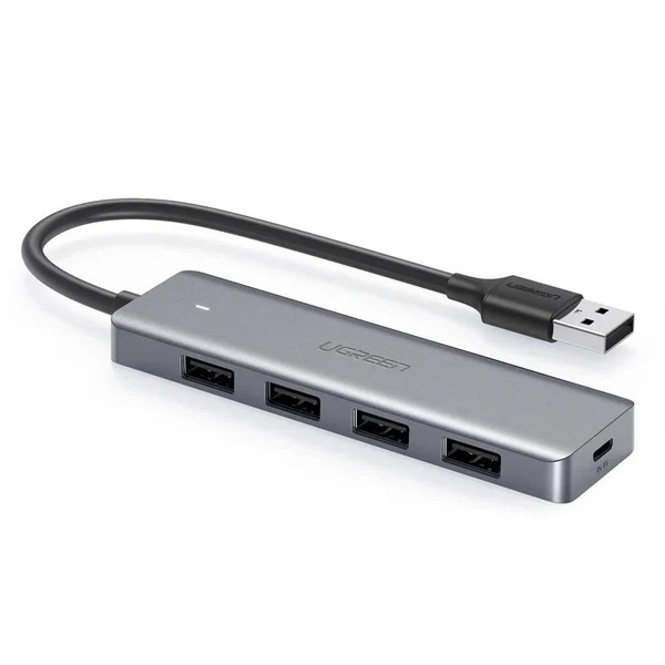 UGREEN-4-Port-USB30-5Gbps-Hub-with-Type-C-Power-Port-ugreensrilanka UGREEN 4-Port USB3.0 Hub with Type-C Power - CM219 - 50985 - 15CM (1YW) - Image 1