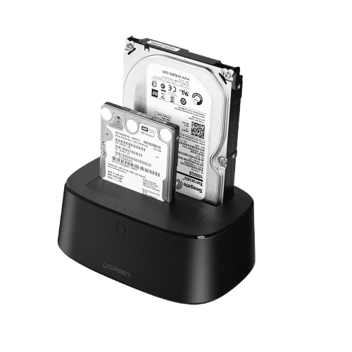 UGREEN-USB-3.0-to-SATA-Dual-Bay-Hard-Drive-Docking-Station-CM198-50857-Ugreenlk-8-removebg-preview UGREEN USB 3.0 to SATA Dual-Bay Hard Drive Docking Station - CM198 (01YW) - Image 1