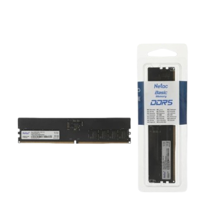 NETAC BASIC 16GB DDR5 5600MHZ C46 Desktop Ram (03YW)