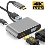 Type-C to HUB 4 in 1 (HDMI/VGA/USB 3.0/Type C) (6MW) - Image 6