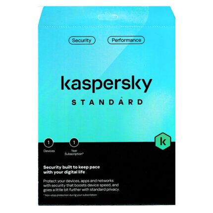 Kaspersky STANDARD (01 User) One Year Licensed One Device Virus Guard