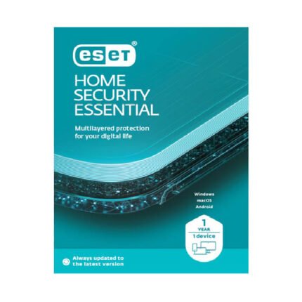 ESET HOME SECURITY ESSENTIAL One User One Year Licensed Virus Guard (01 User)