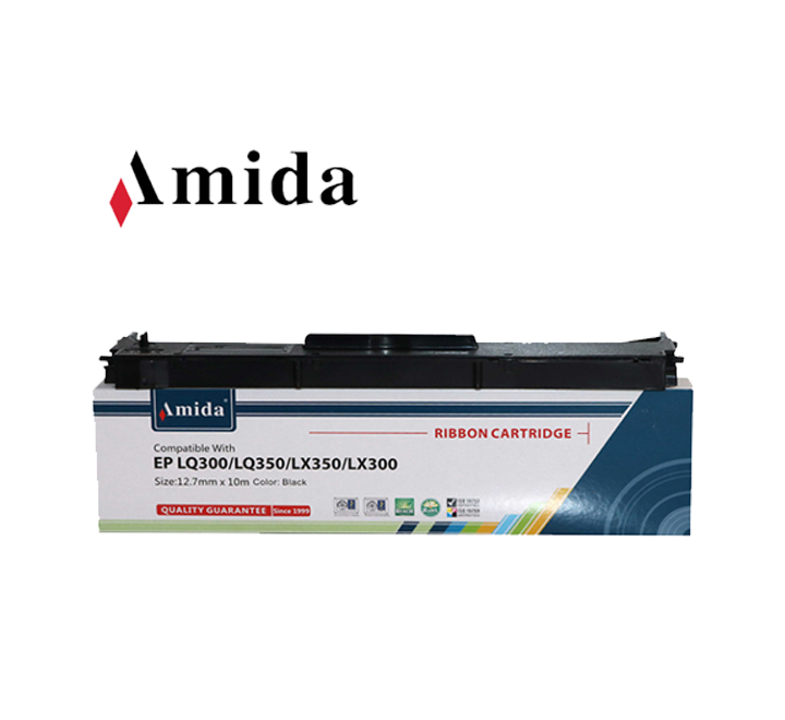 amida lq 300 AMIDA Epson LQ 300 / LX 300 + / LQ 350 / LX 350 Compatible Ribbon - Image 1