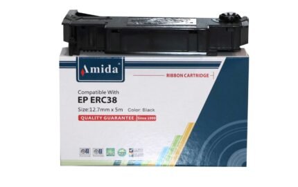 AMIDA Epson ERC38 Compatible Ribbon (For Epson U220d)