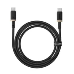 Baseus Dura Series Fast Charging Cable Type-C to Type-C 100W 1m Gold+Black -(6MW) - Image 4