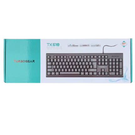 TURBOGEAR TK618 Wired Keyboard (06MW)