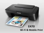 Canon E470 All in One Wi-Fi Colour Printer (Print/Scan/Copy) (1YW) - Image 3
