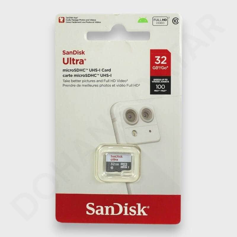 dohans-memory-card-sandisk-ultra-micro-sd-32gb-memory-card-class-10-1174220216 SanDisk 32GB MicroSD Card Class 10 (3YW) - Image 1