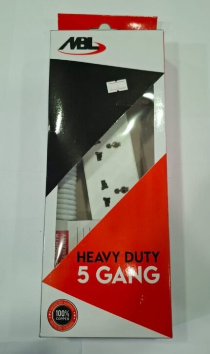 MBL 5 Way 4.5M (5 Yards) Extension Cord