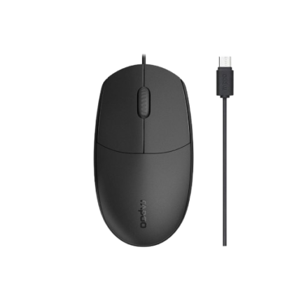 RAPOO N100C Type-C Wired Mouse (01YW)