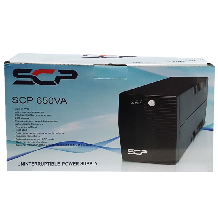 SCP 650VA Line Interactive UPS | Stable Power Backup