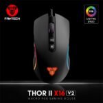 Fantech THOR II X16 V2 Macro RGB Gaming Mouse (6MW)