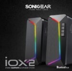 SONICGEAR IOX 2 STEREO BLUETOOTH 2.0 SPEAKER SYSTEM (6MW)