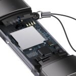 Baseus Lite Series USB-A & Type-C to SD/TF Card Reader Grey - (1YW) - Image 9