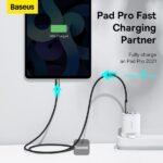 Baseus Compact Fast Charger 2U+C 30W UK WHITE-(1YW) - Image 3