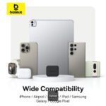 Baseus Palm Fast Charger 1C 20W UK Cluster Black -(1YW) - Image 9