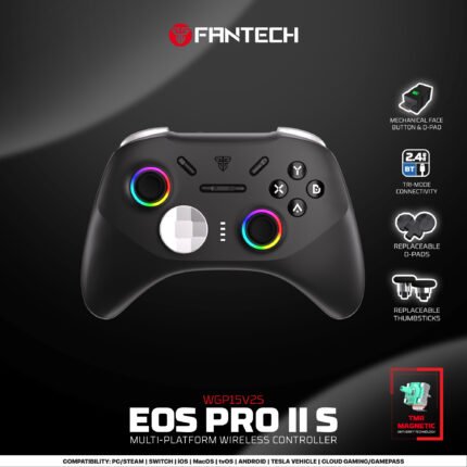 FANTECH WGP15V2S GEMINUS EOS PRO ll S Multiplatform WIRELESS CONTROLLER (Orion ) (6MW)